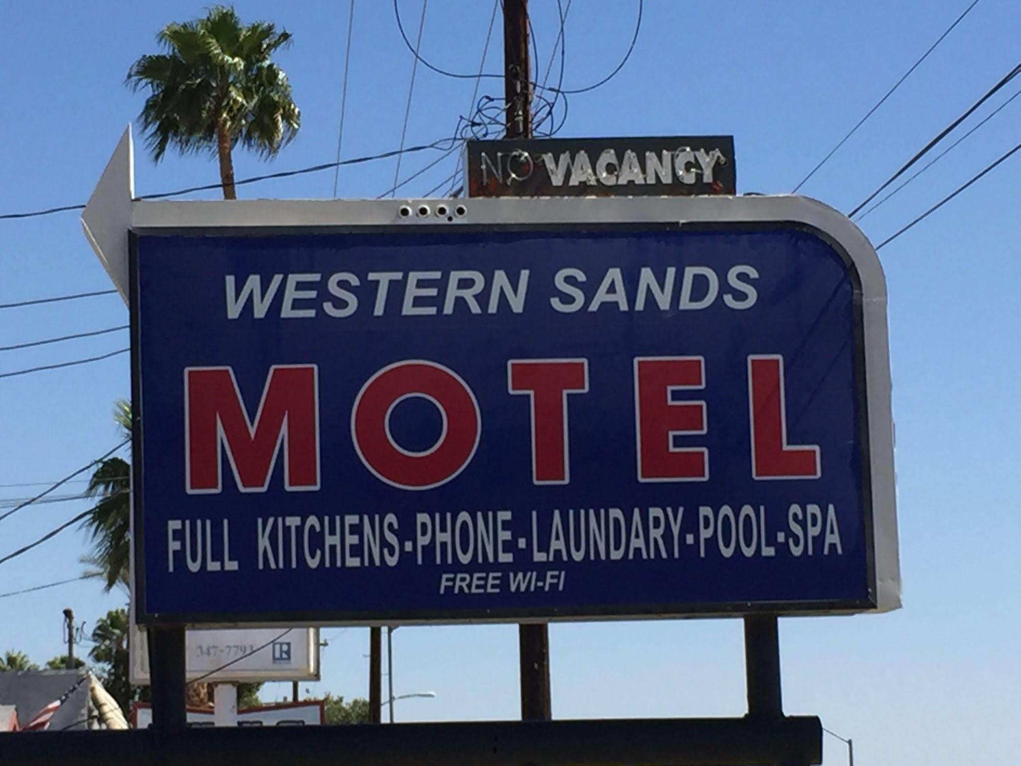 Western Sands Motel Indio Exterior photo
